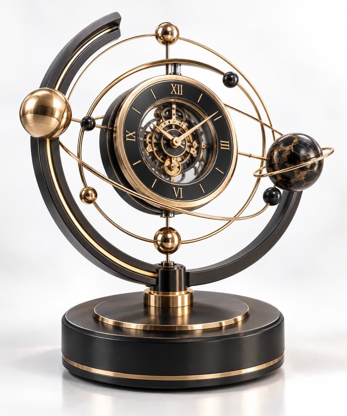 Time Orbit Kinetic Clock